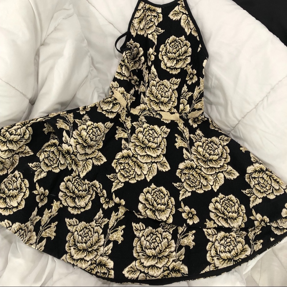 Black & Gold Dress